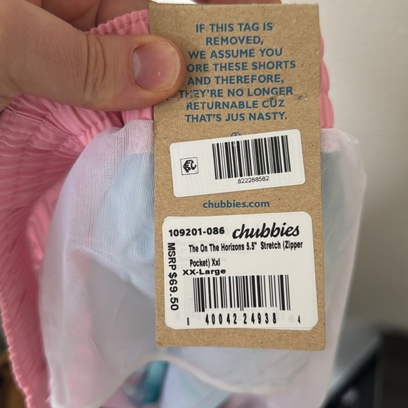 Chubbies The On The Horizons Classic Swim Trunks with 5.5” Inseam - Picture 11 of 11